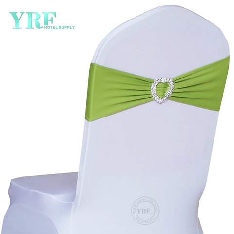 Luxe Wedding Reception Chair covers en sjerpen
