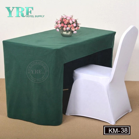 YRF Custom Polyester bruiloft decoratie Table Rok