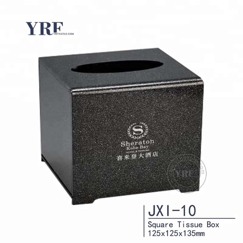 YRF New Design Acryl Aangepaste Vierkante Servet Tissue Box
