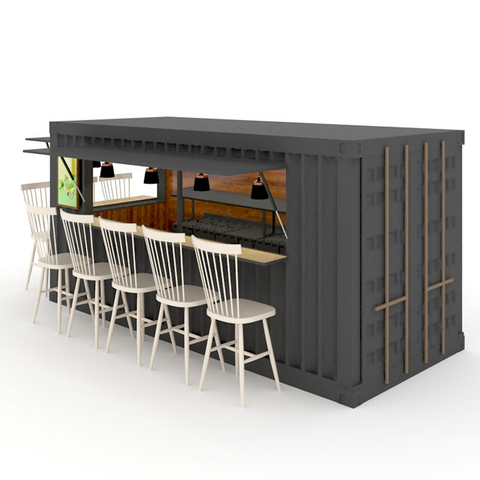 Te koop Containercafé Stee for Shopping Mall