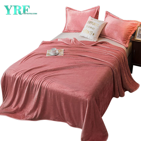 Comfortabele stevige polyester Hoge warmtedekens voor slaapkamer
