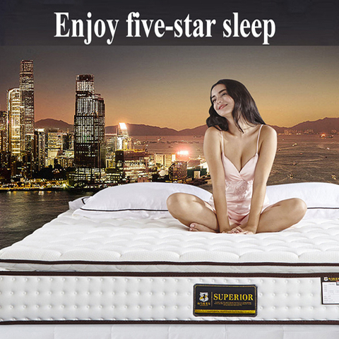 Luxe slaapkamer 12 inch matrasvezel Afneembaar wasbaar stevig